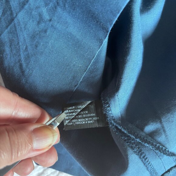 Sz4 Club Monaco Taffeta Midi Dress - Picture 7 of 10